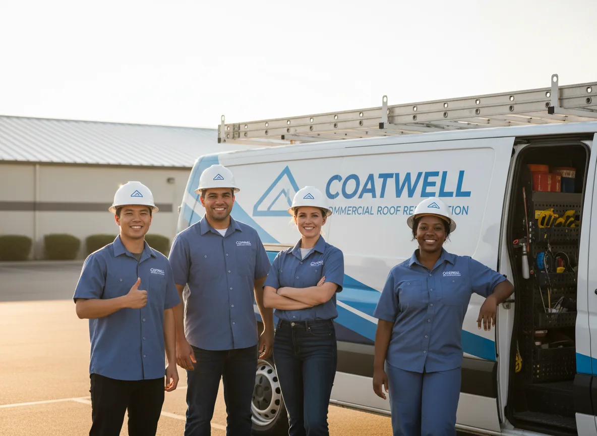 Commercial roof coating company in Sloan, IA